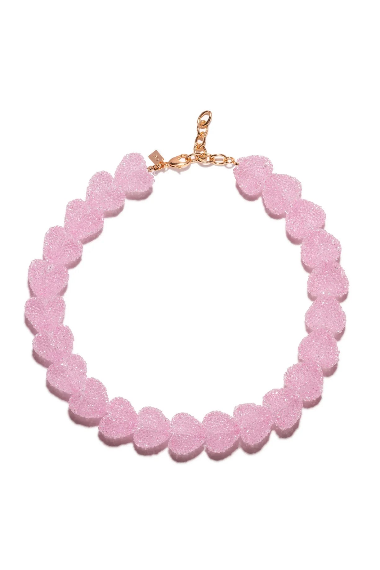 Candy Heart Necklace - Cotton Candy