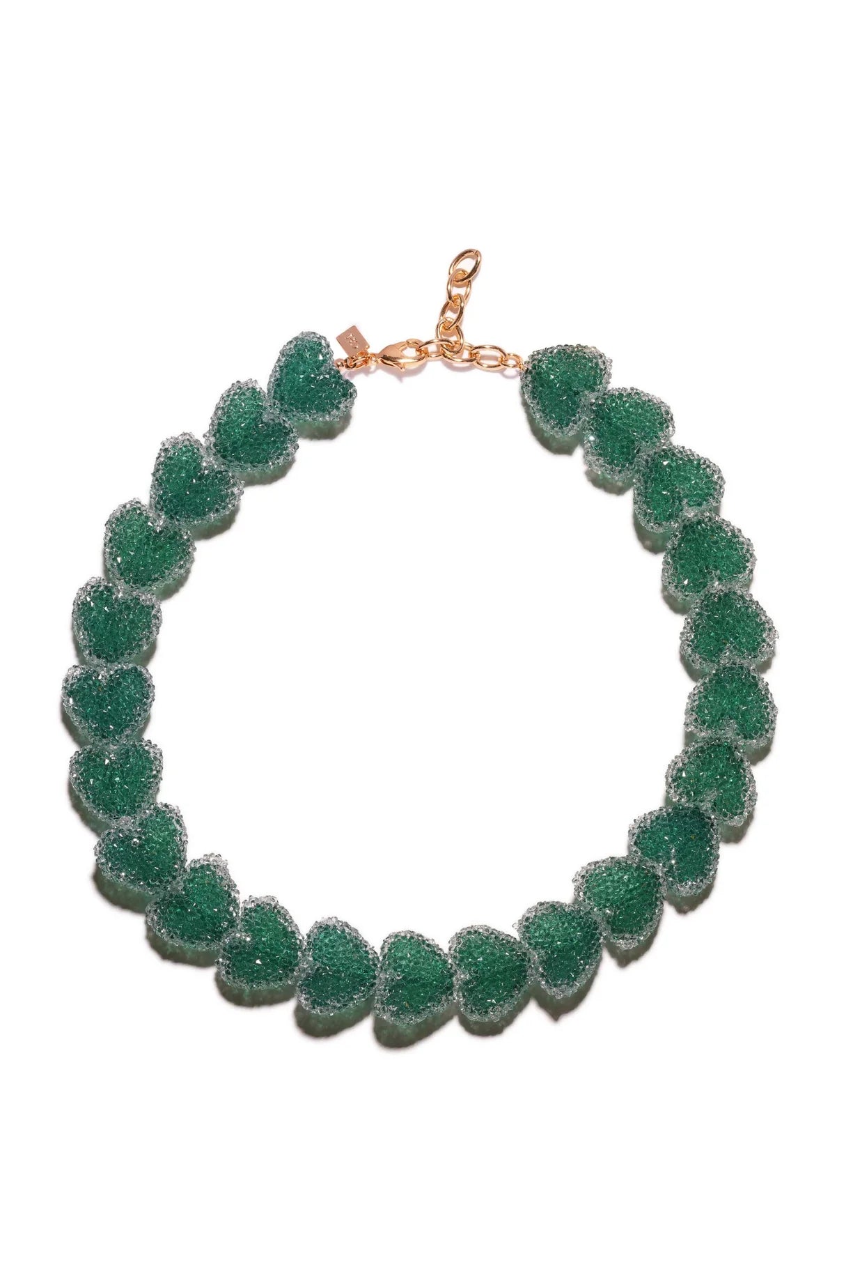 Candy Heart Necklace - Sour Apple